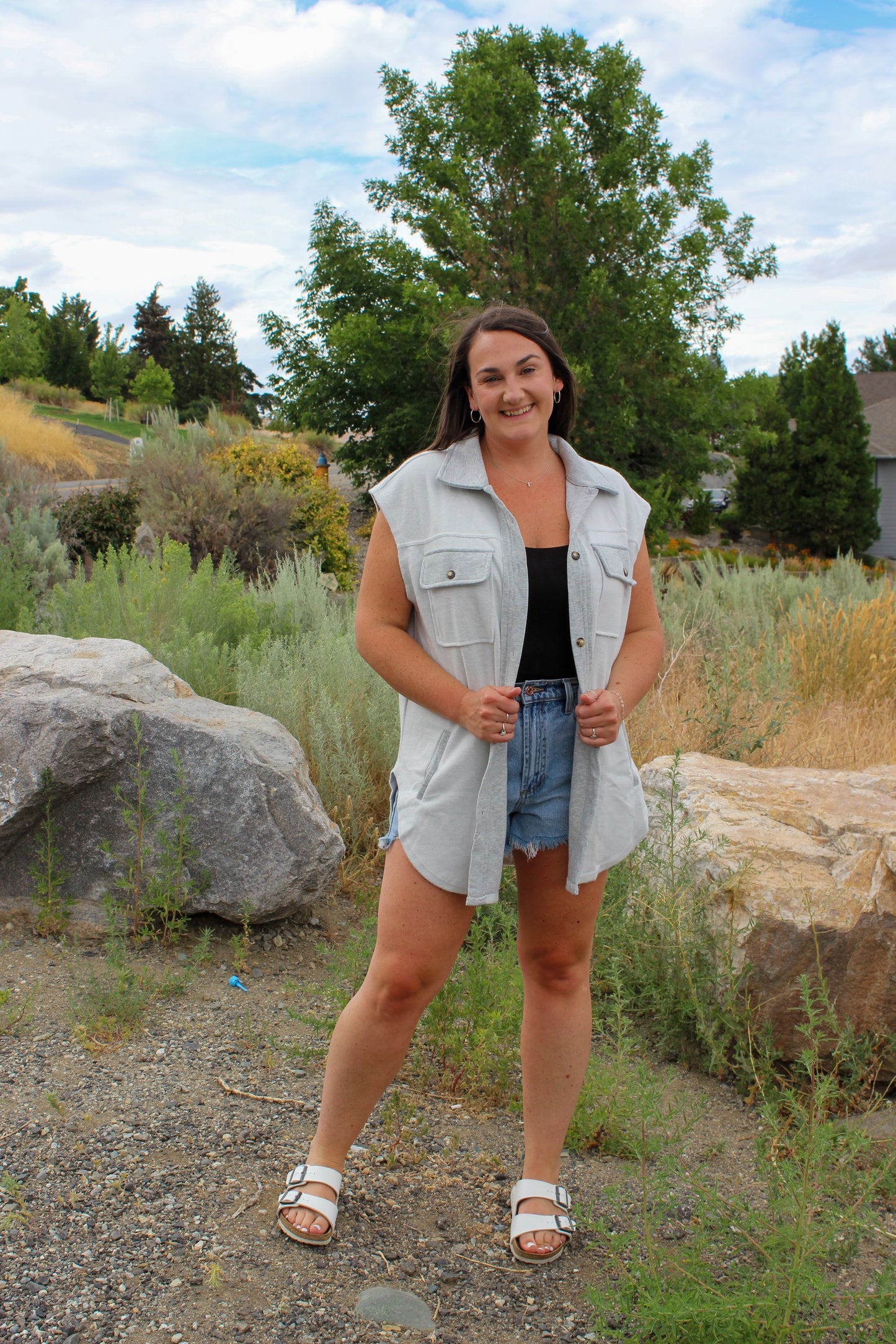 vest, women's clothing