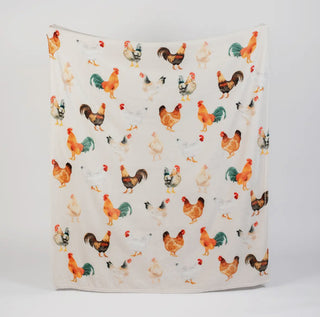 Chicken Throw Blanket