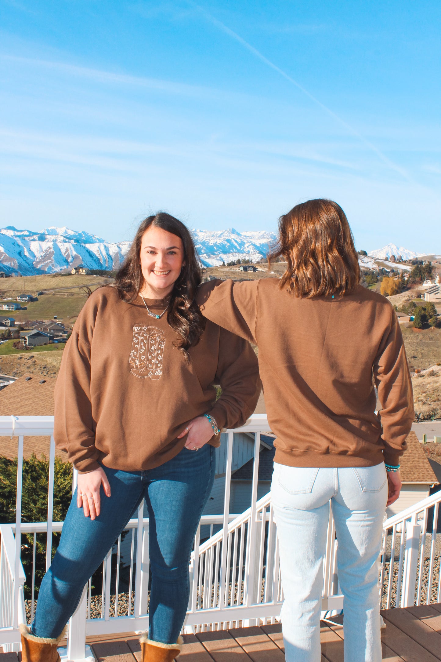 Classic Cowgirl’s Crewneck