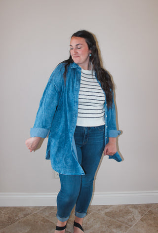 Boyfriend Denim Shirt