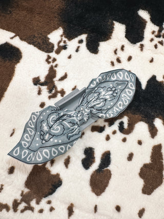 Bandana Claw Clip