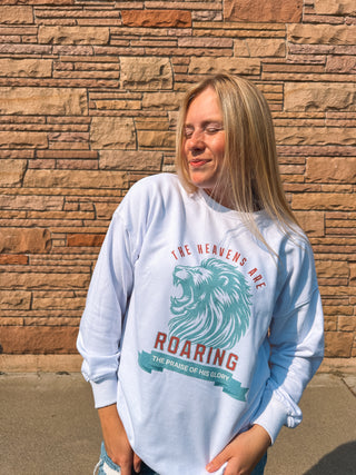 Faith based apparel, Christian crewneck sweatshirt 