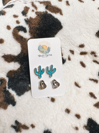 Cowgirl Earring Stack