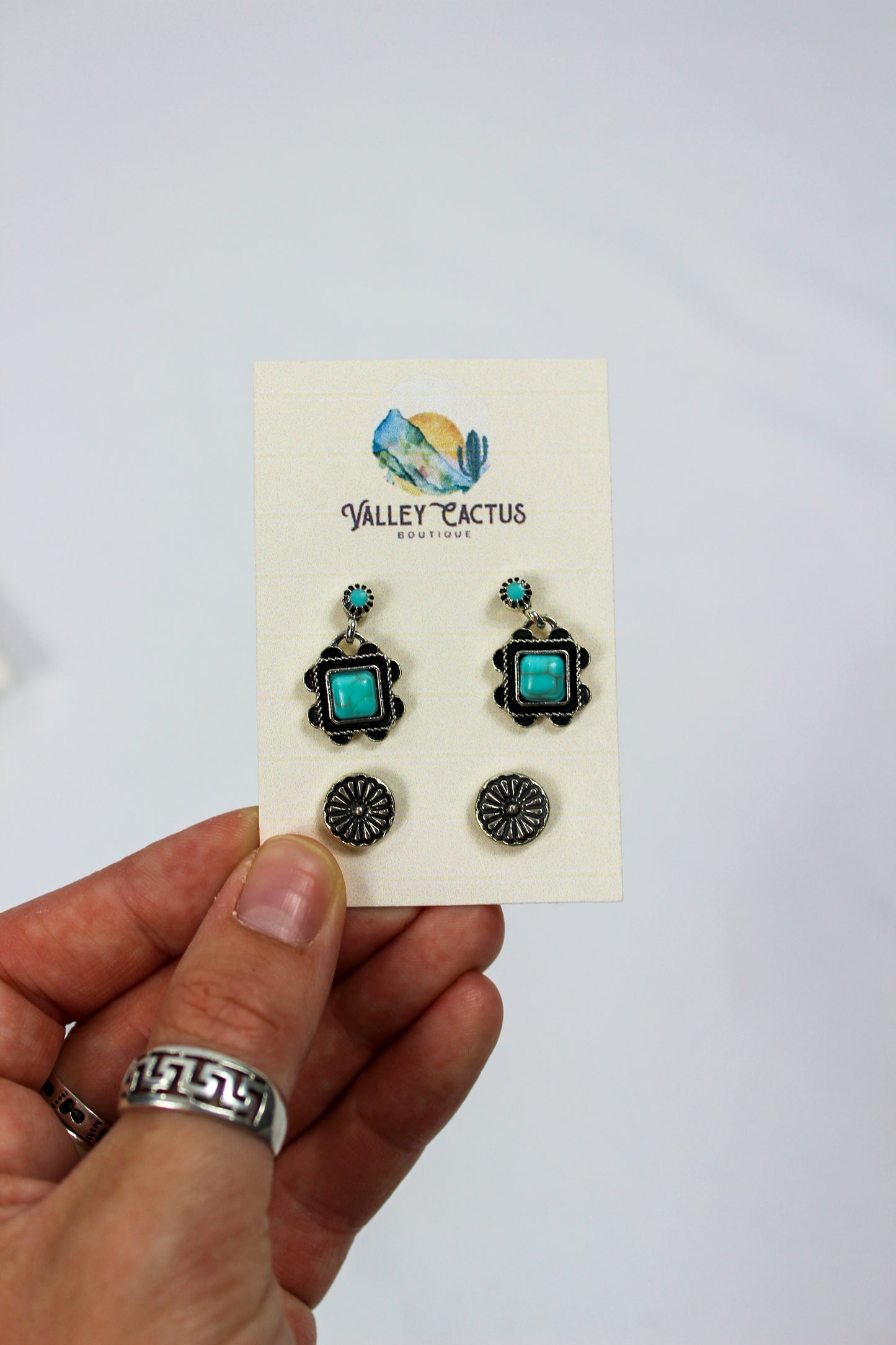 Turquoise + Country Earring Sets