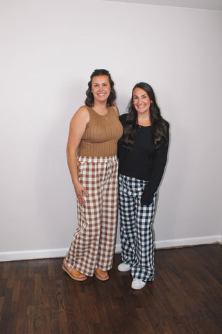 Plaid Gingham Pant