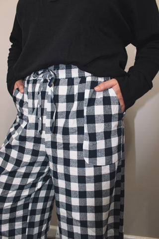 Plaid Gingham Pant