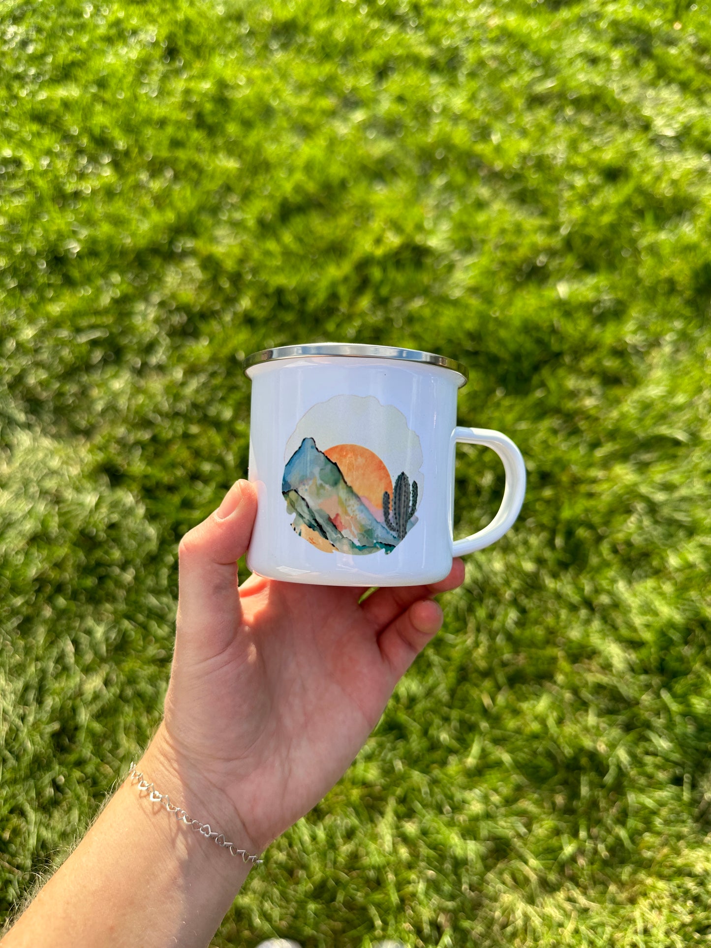 Valley Cactus Camp Mug