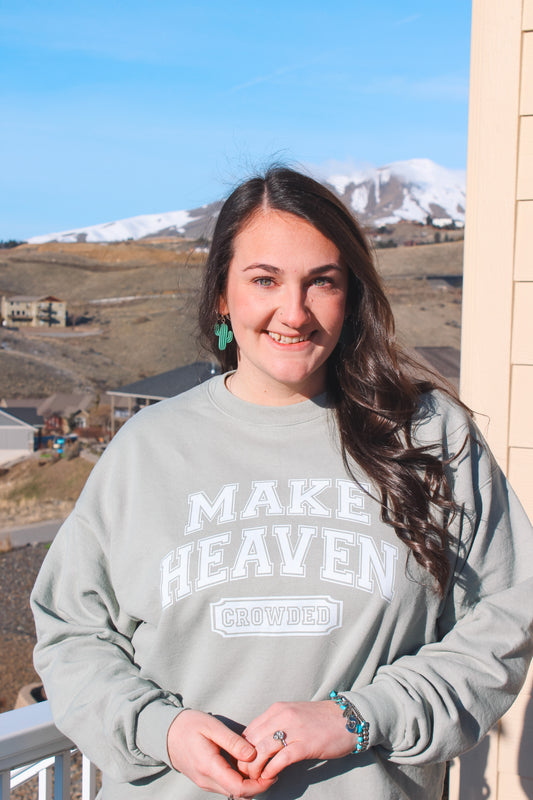 Make Heaven crowded unisex crewneck