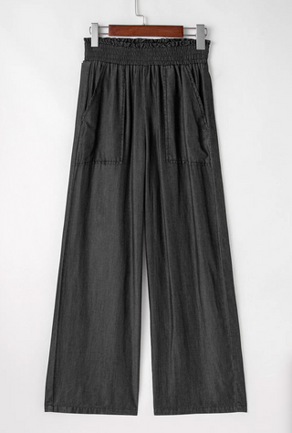Black Wide Leg Pant