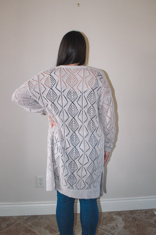 Champagne Knit Cardigan