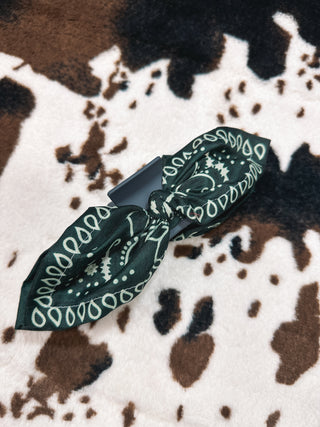 Bandana Claw Clip