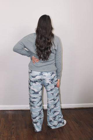 Camo Wide Leg Pant