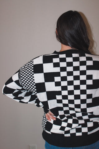 Checkered Sweater