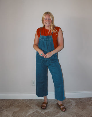 Tie Strap Overalls