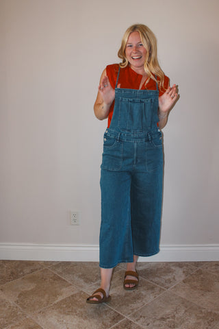 Tie Strap Overalls