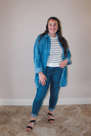 Boyfriend Denim Shirt