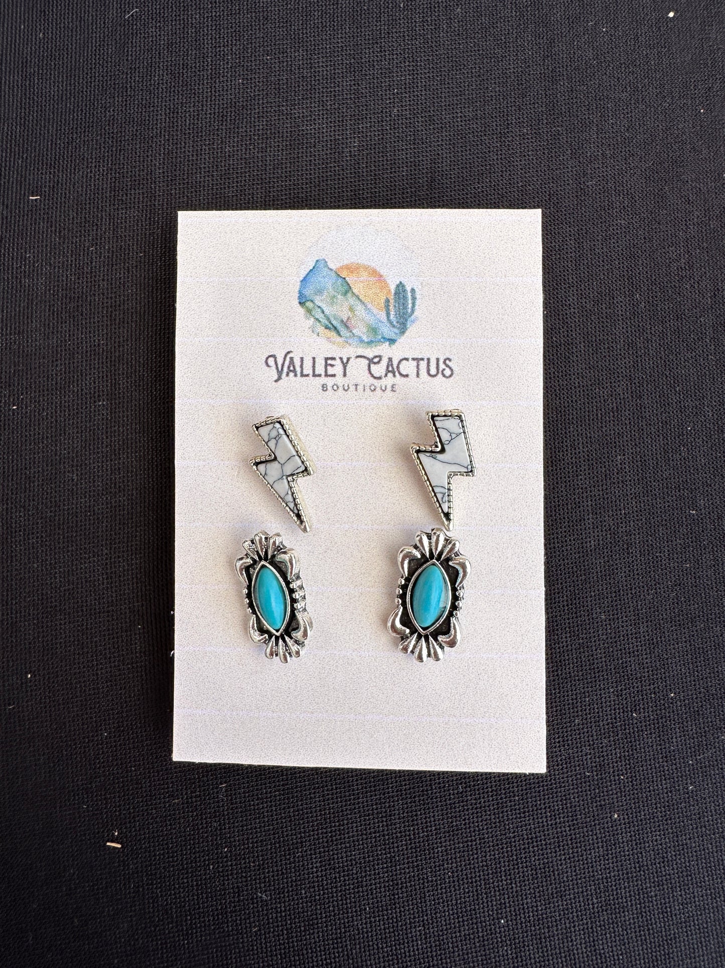 Turquoise + Country Earring Sets