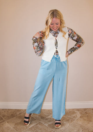 Women’s pant, wide leg