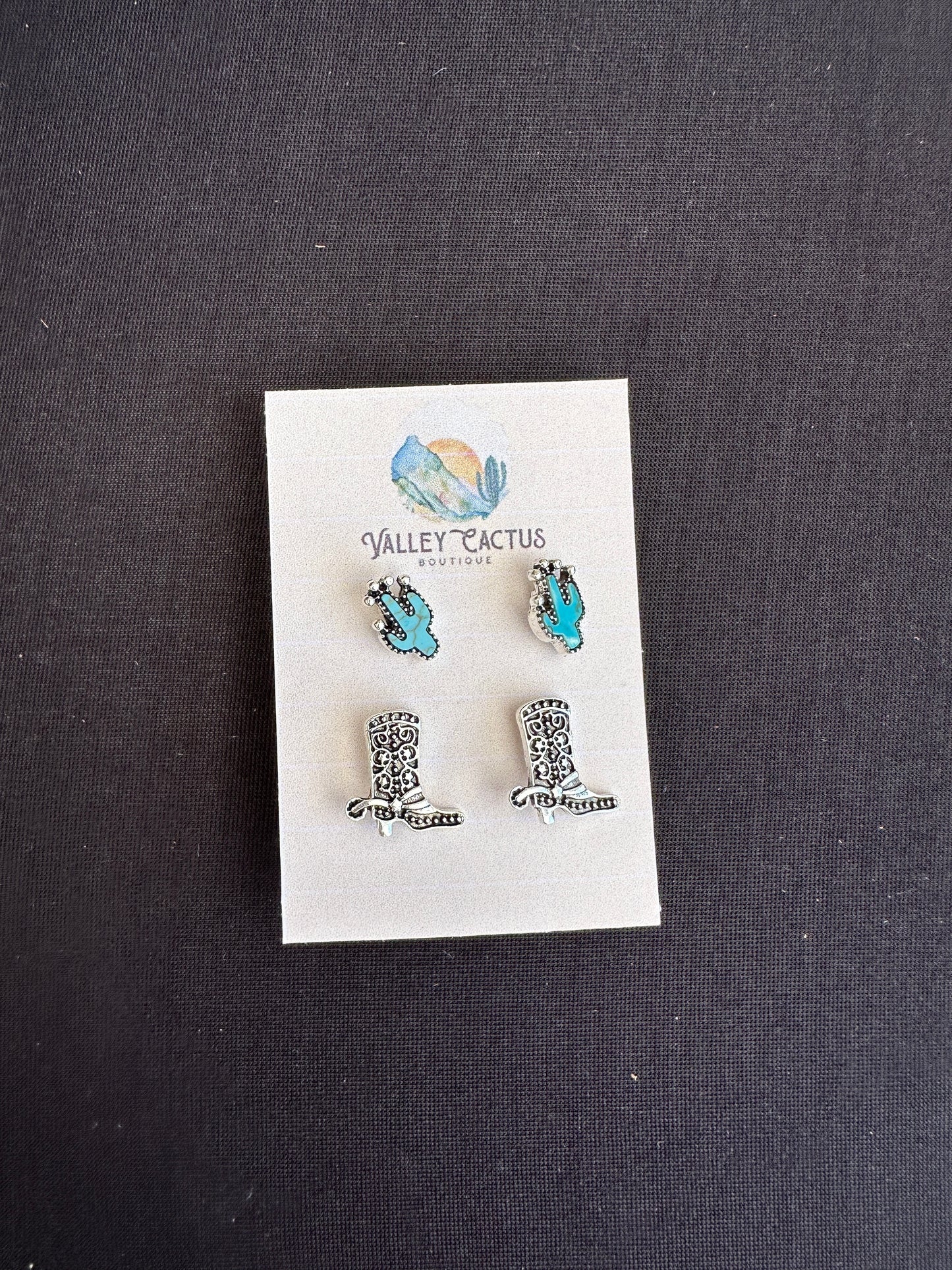 Turquoise + Country Earring Sets