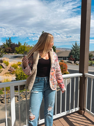 Paisley Sherpa Jacket