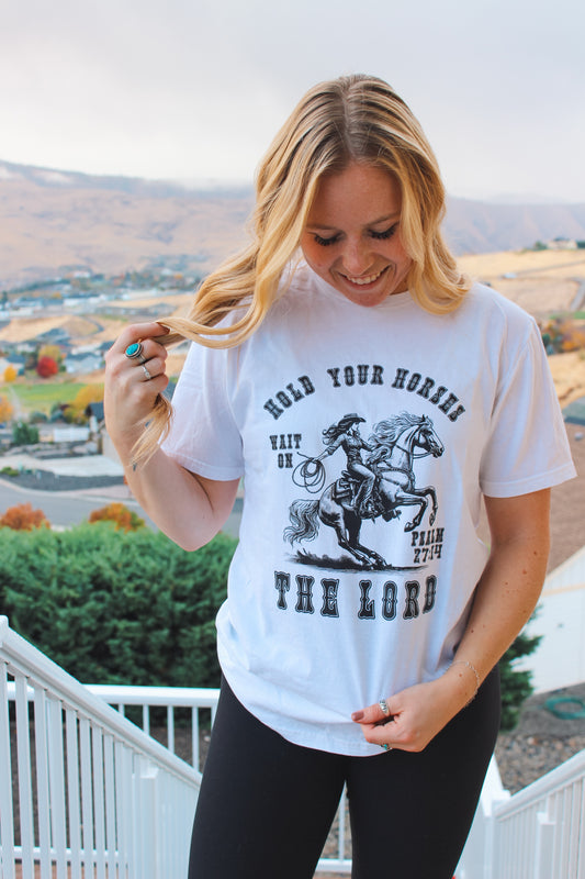 Hold Your Horses Tee