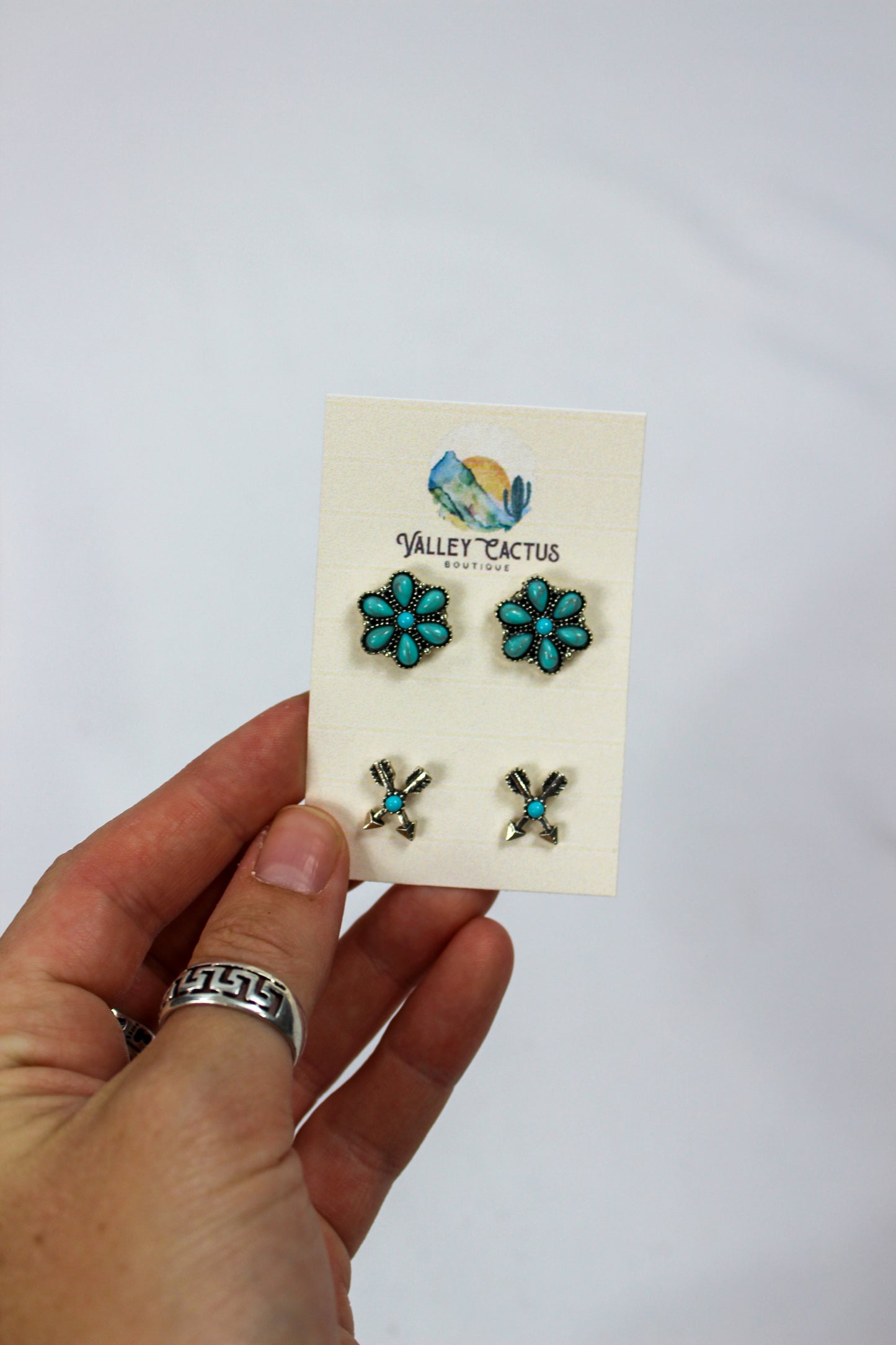 Turquoise + Country Earring Sets