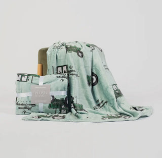 Tractor Throw Blanket