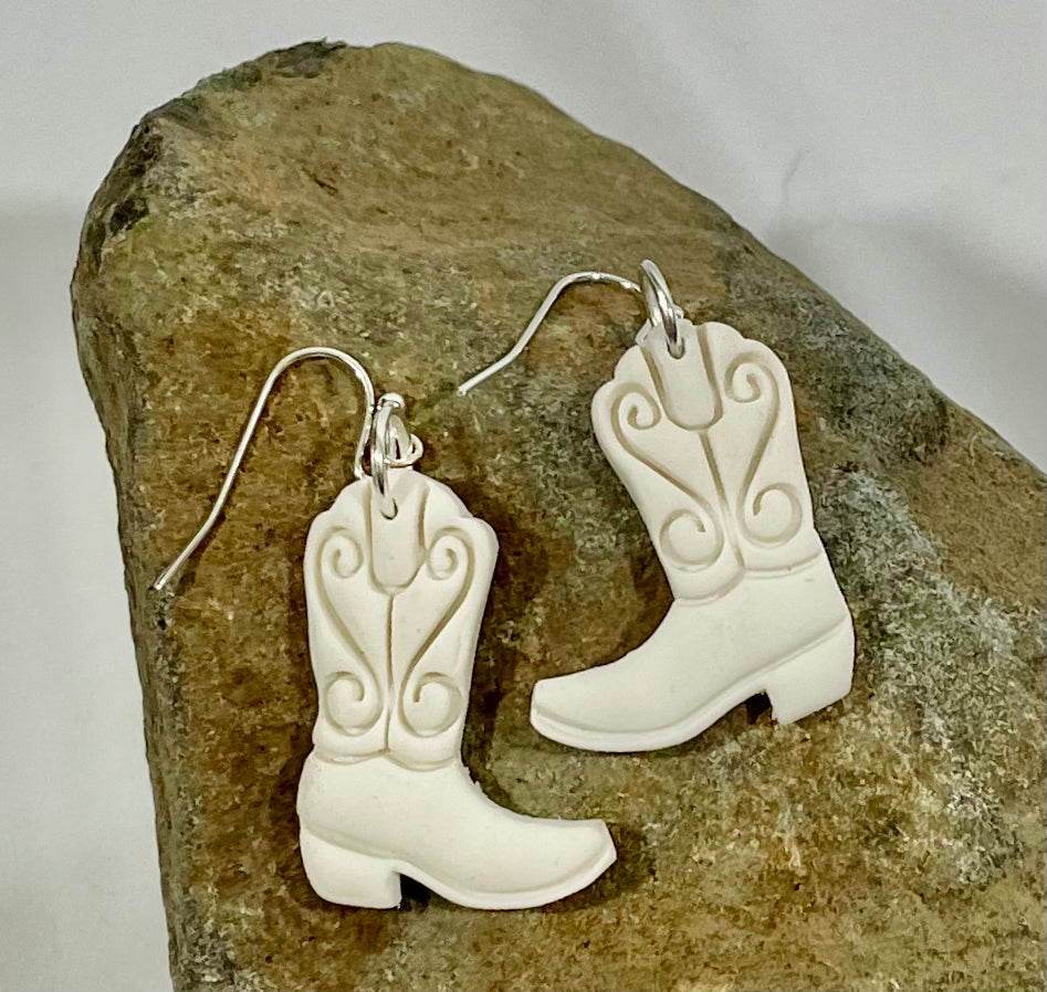 Cowgirl Boot Earrings