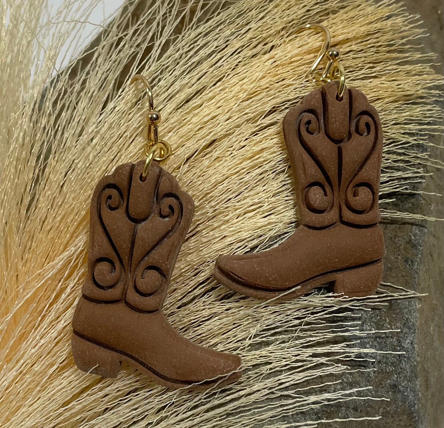 Cowgirl Boot Earrings