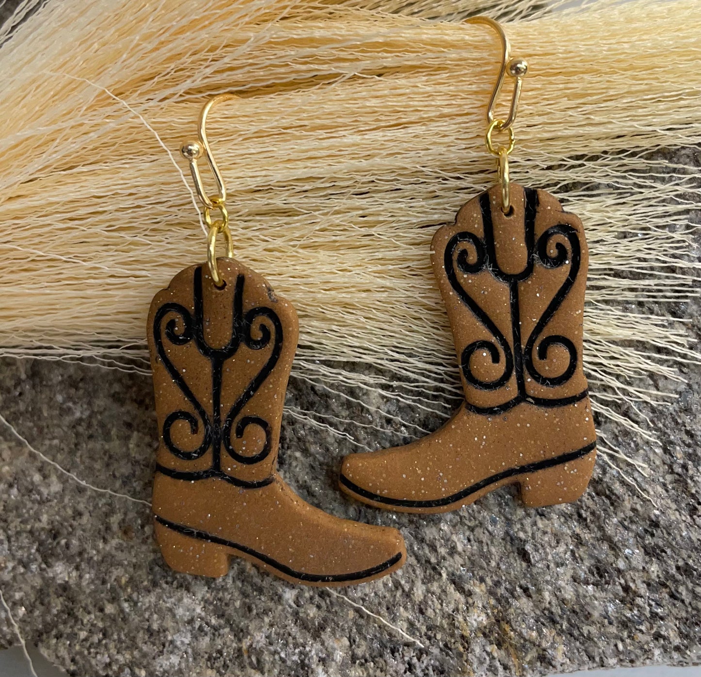 Cowgirl Boot Earrings