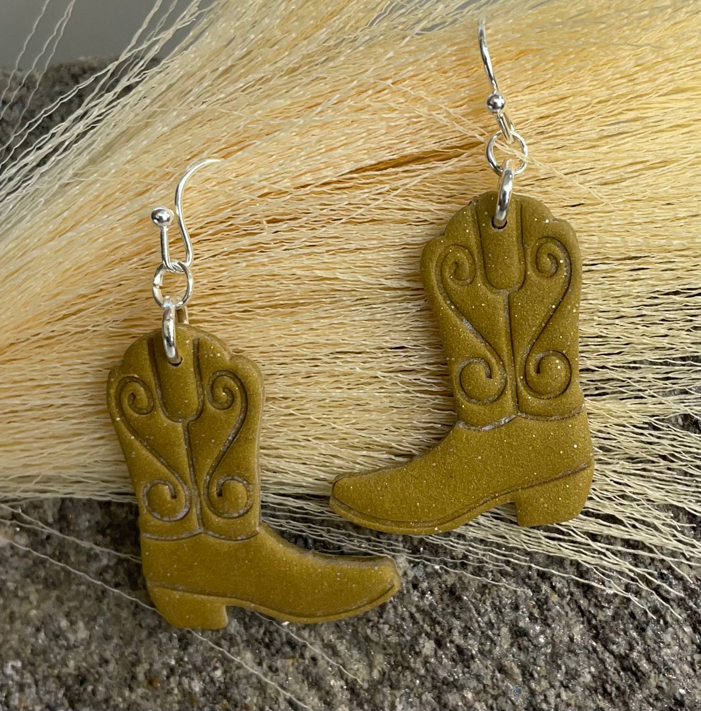 Cowgirl Boot Earrings