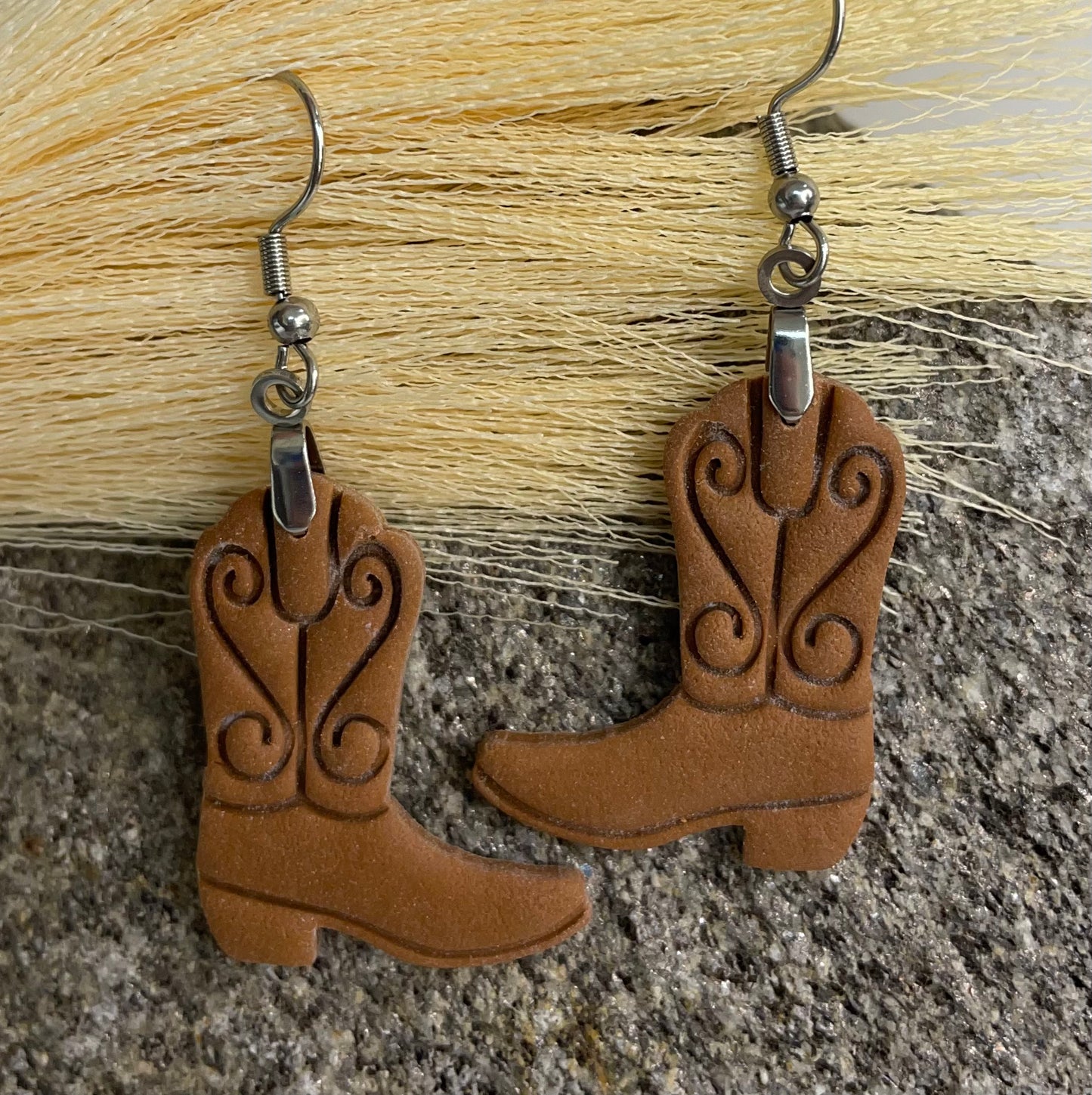 Cowgirl Boot Earrings