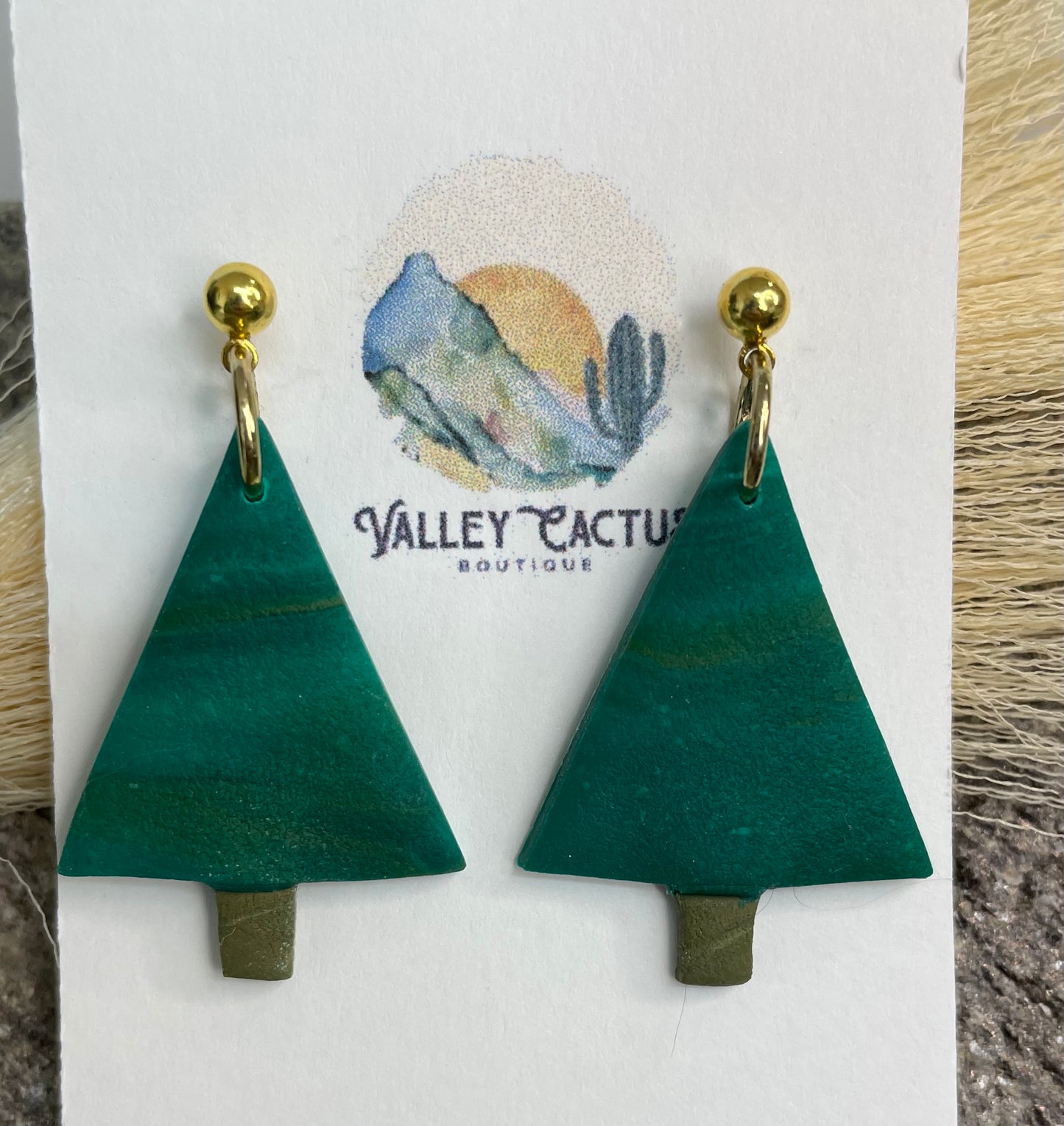 Christmas Tree Earrings