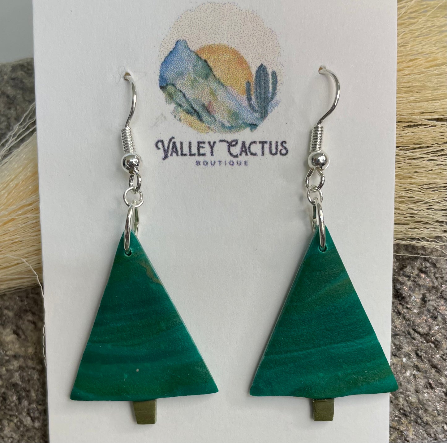 Christmas Tree Earrings