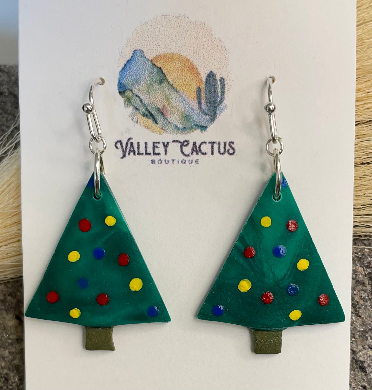 Christmas Tree Earrings