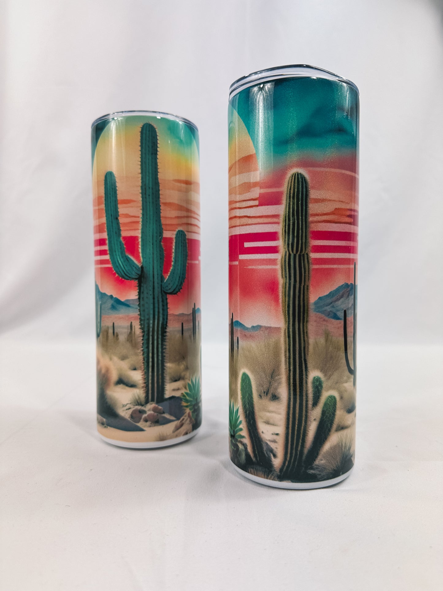 Sunset Cactus Tumbler