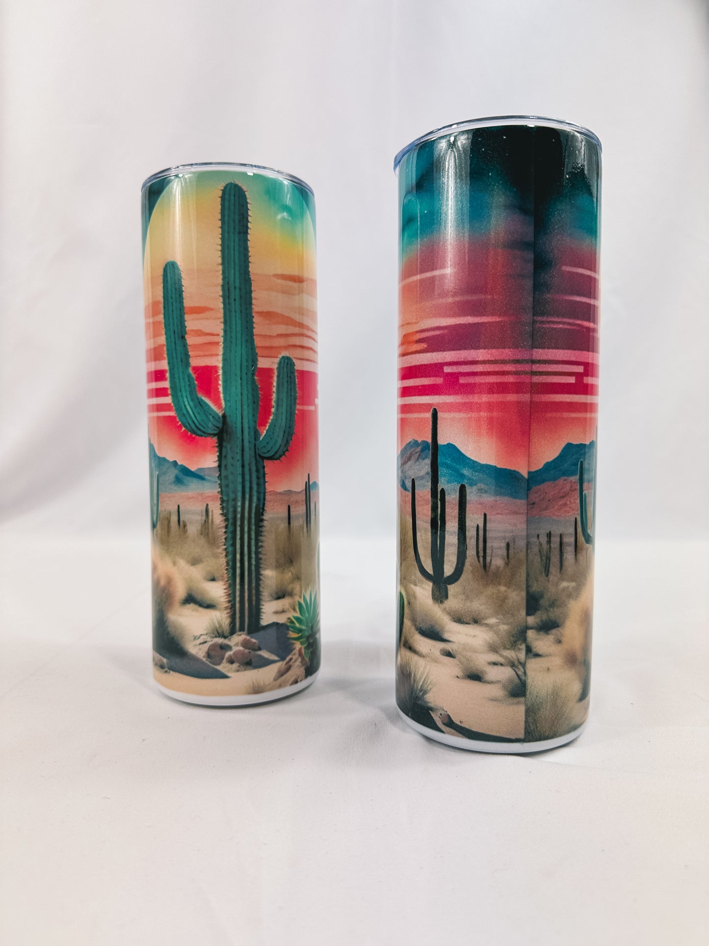 Sunset Cactus Tumbler