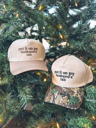 embroidered hat, camo hat