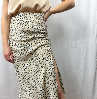 skirt, animal print