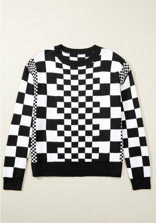 Checkered Sweater