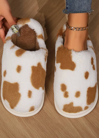 Brown Cow Slippers